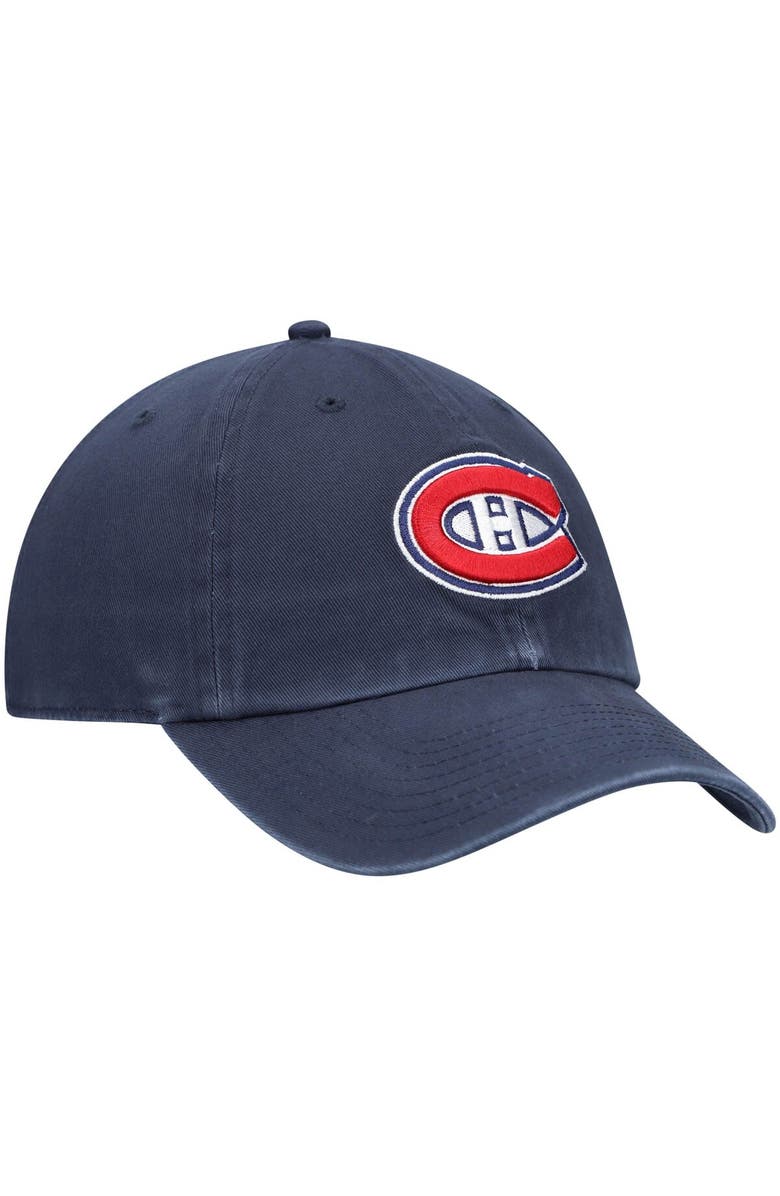 '47 Men's '47 Navy Montreal Canadiens Team Clean Up Adjustable Hat, Alternate, color,