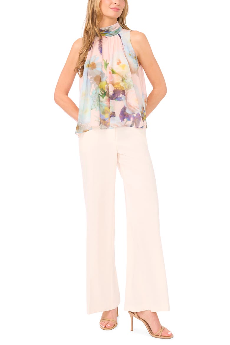 Jalen Floral Top, Alternate, color, MORGANITE