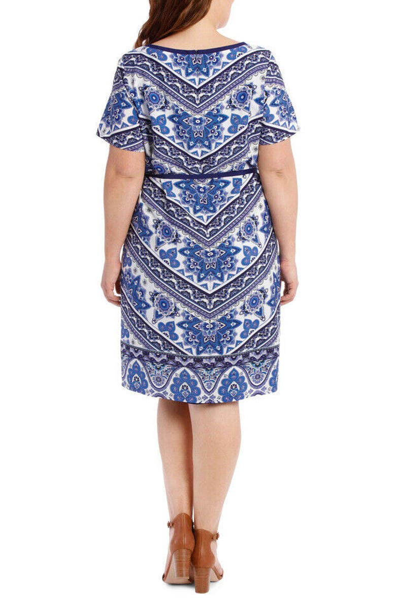 Estelle Morocco Short Sleeve Dress, Alternate, color,