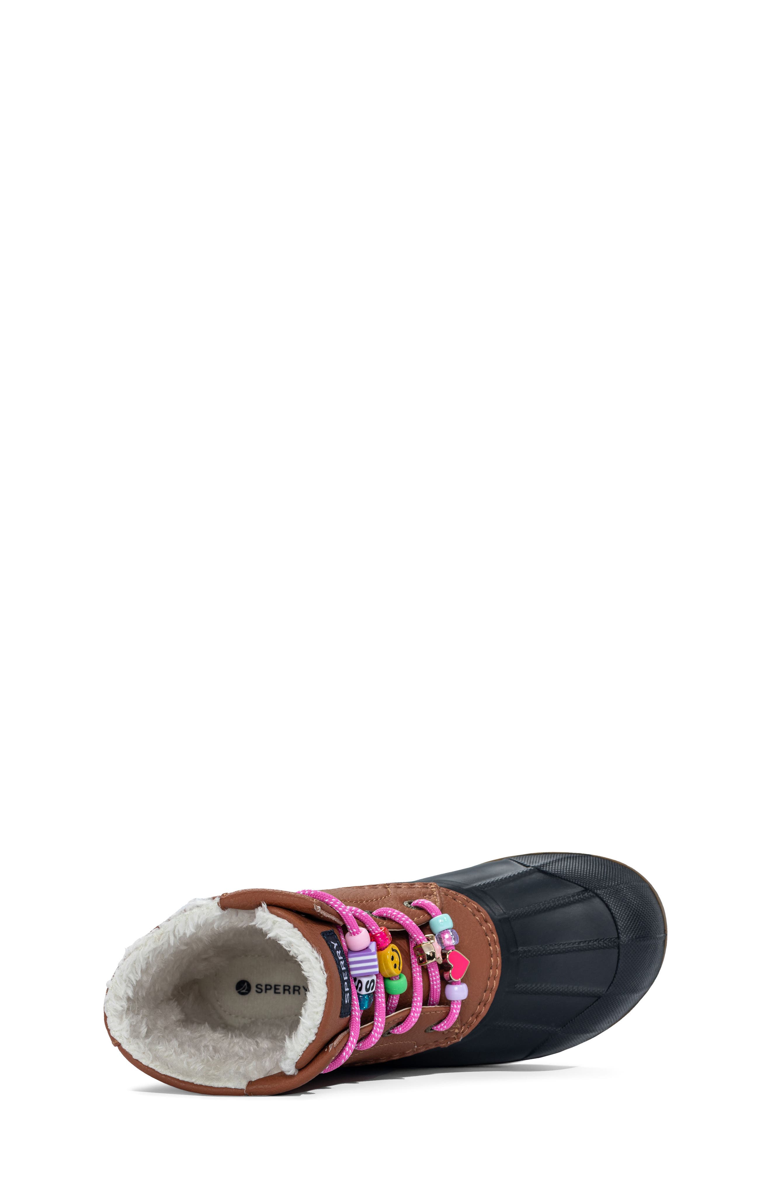 Kids' Port Duck Boot, Alternate, color, BLACK/ BROWN