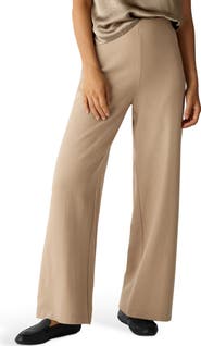 Eileen Fisher Wool Wide Leg Pants