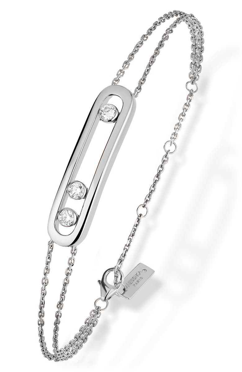 Messika Move Classique Diamond Bracelet, Main, color, 
