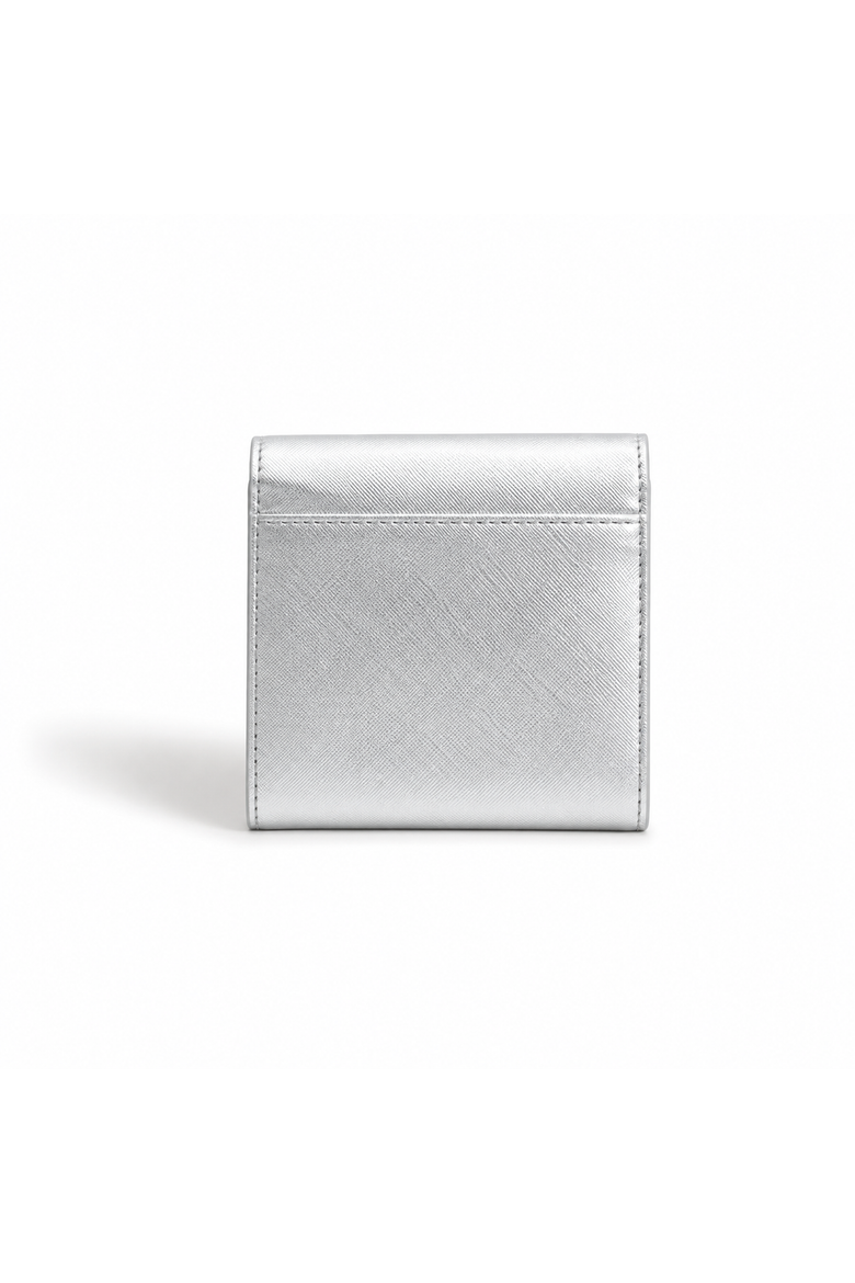 Diana Bifold Wallet, Alternate, color, Silver
