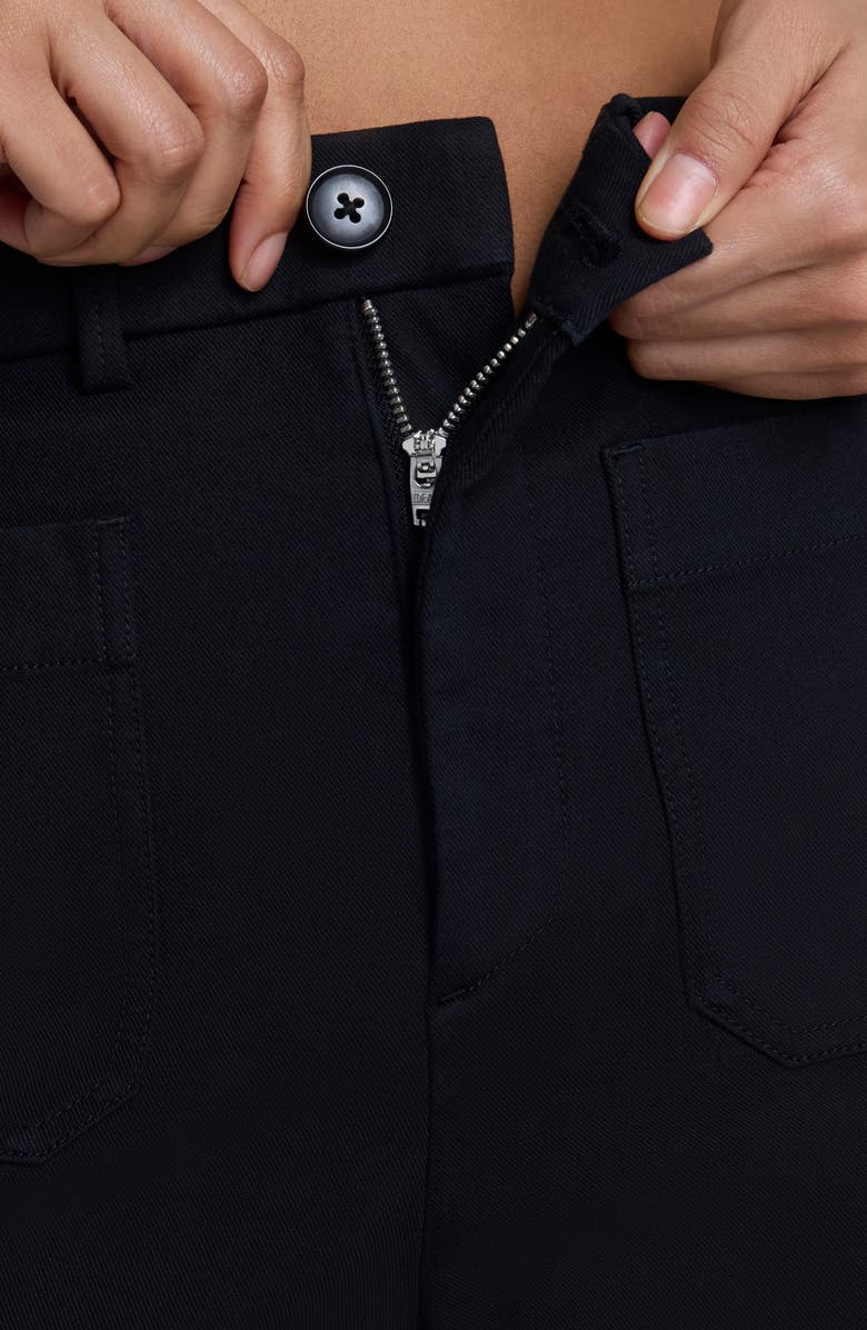 SPANX<sup>®</sup> SPANXsupersmooth<sup>™</sup> 5-Inch Stretch Twill Shorts, Alternate, color, Classic Black