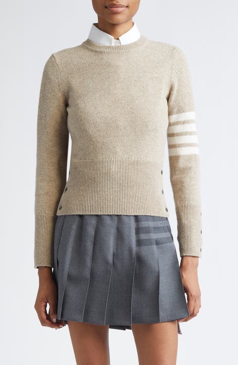 4-Bar Wool Sweater