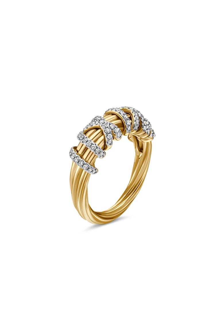 Helena Small 18K Yellow Gold Ring with Diamonds, Alternate, color, GOLD/ DIAMOND