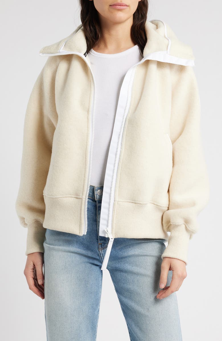 Canada Goose HUMANATURE High Pile Fleece Bomber Jacket, Alternate, color,