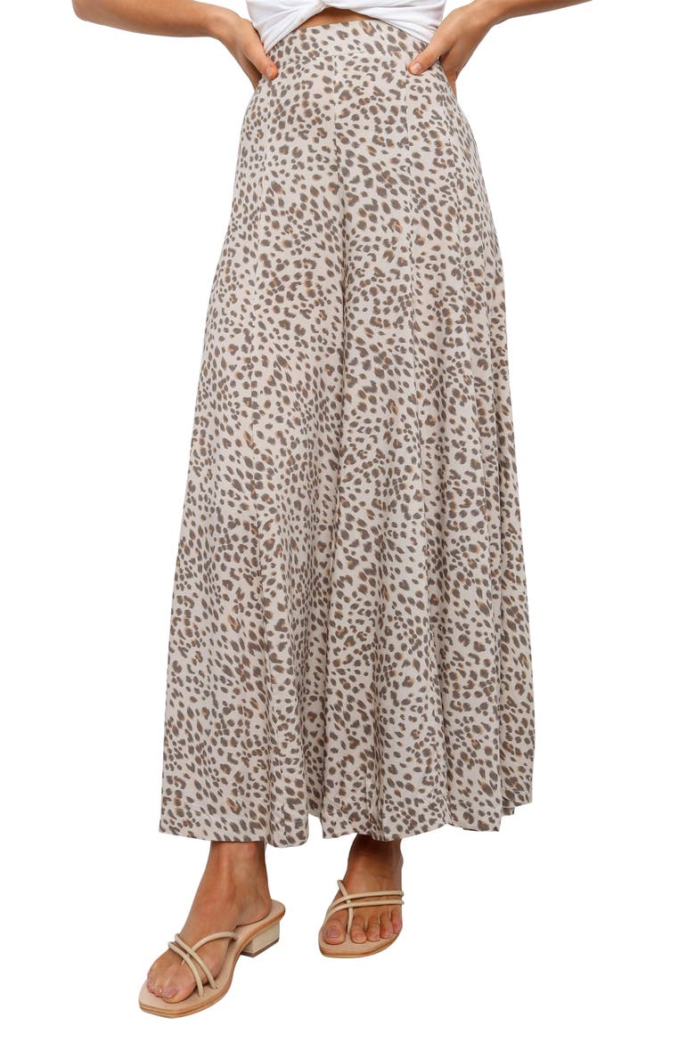 Selby High Waist Wide Leg Pants, Main, color, BEIGE