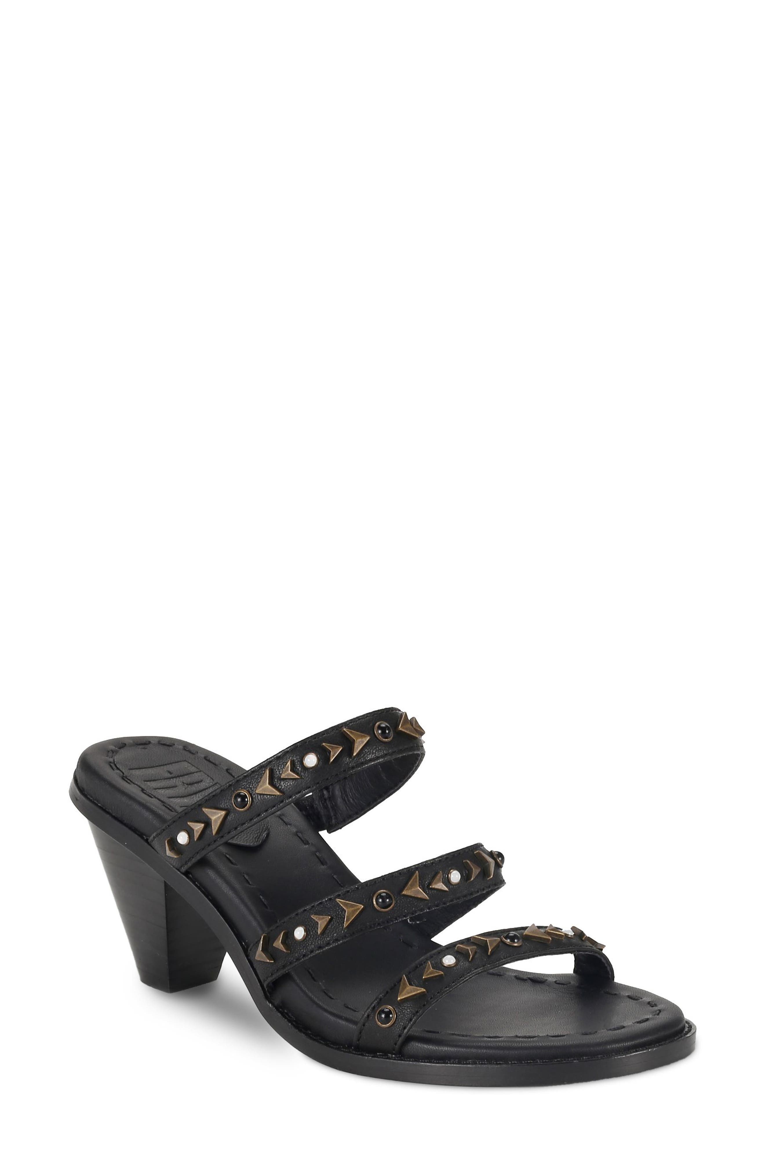 Estelle Studded Strappy Slide Sandal