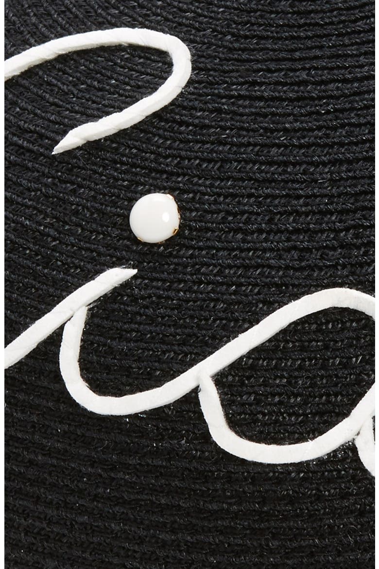 'Ciao' Beret, Alternate, color, BLACK