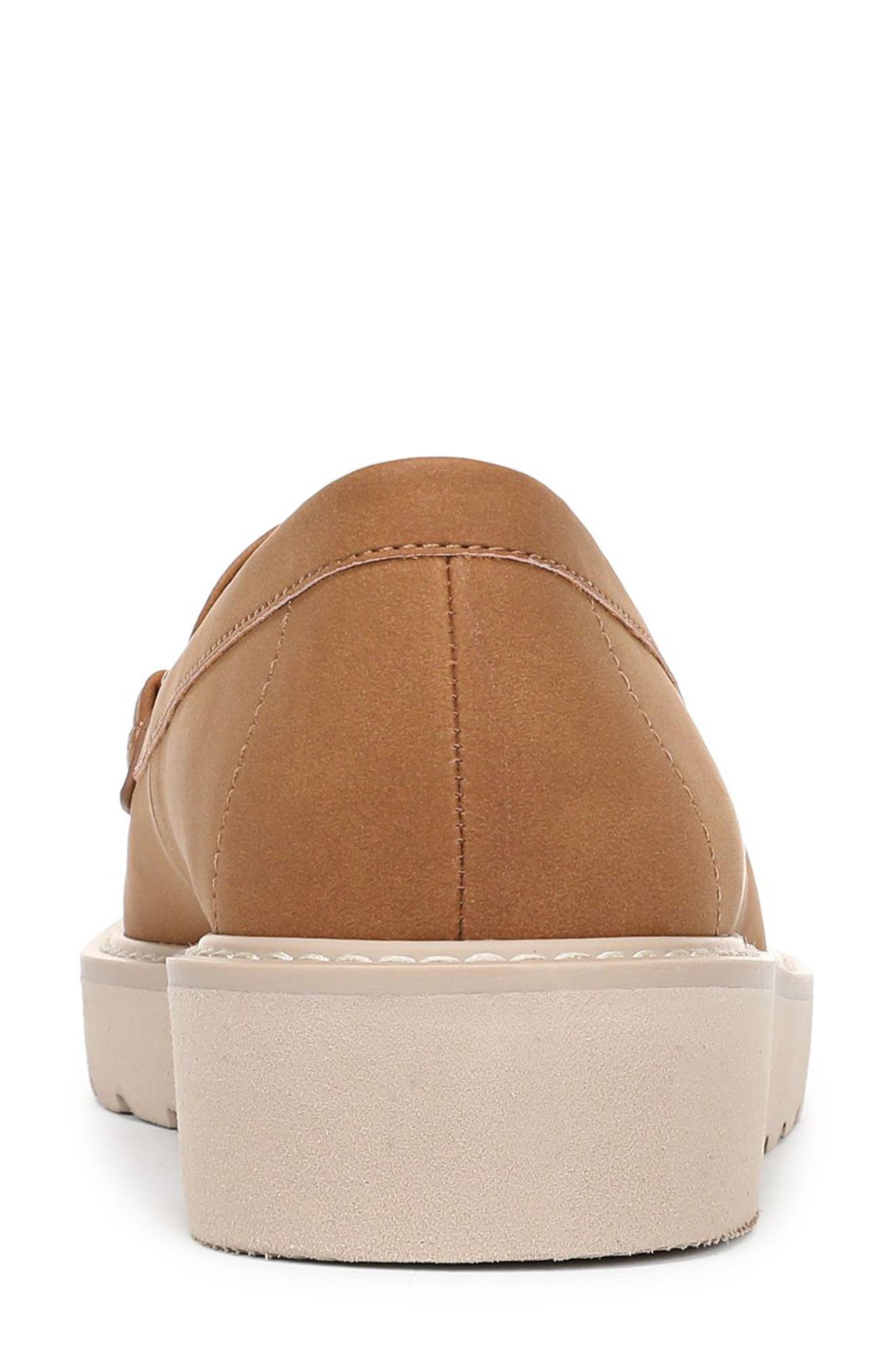 Elin Perforated Loafer Sneaker, Alternate, color, BROWN