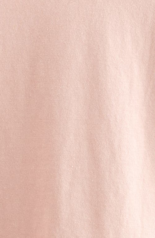 Treasure & Bond Kids' Crop Cotton Graphic T-shirt In Pink