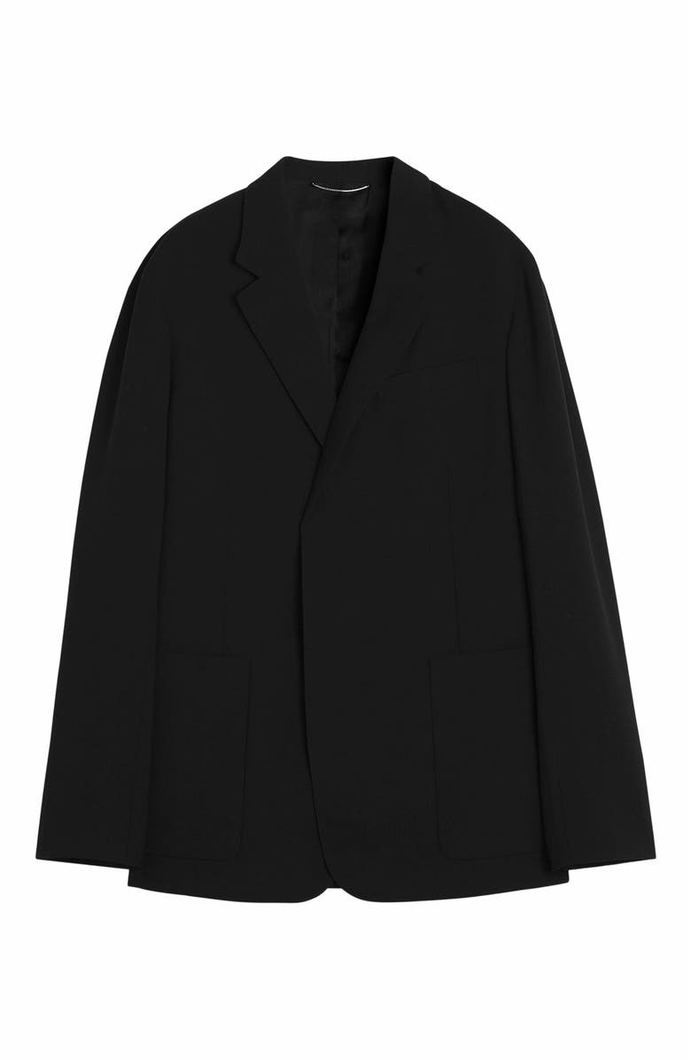 Lanvin Loose-Fitting Wool Jacket, Alternate, color,