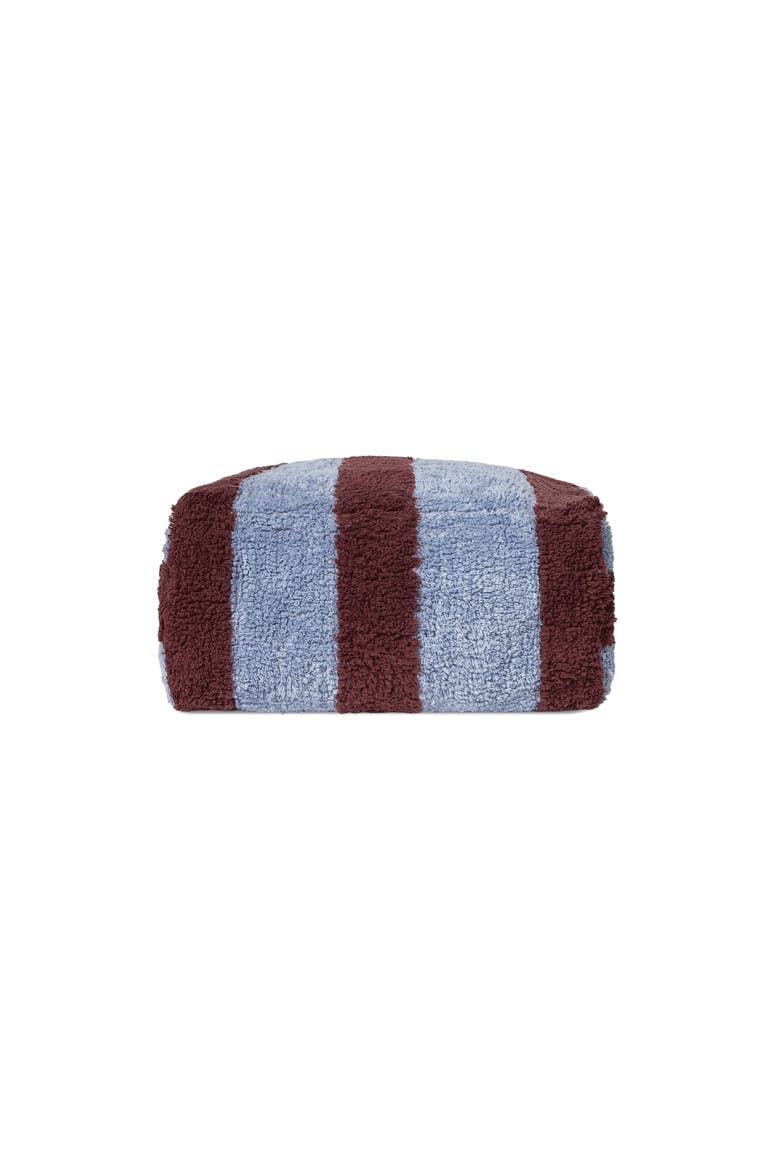 Pouf Lines, Main, color, Blue, Burgundy
