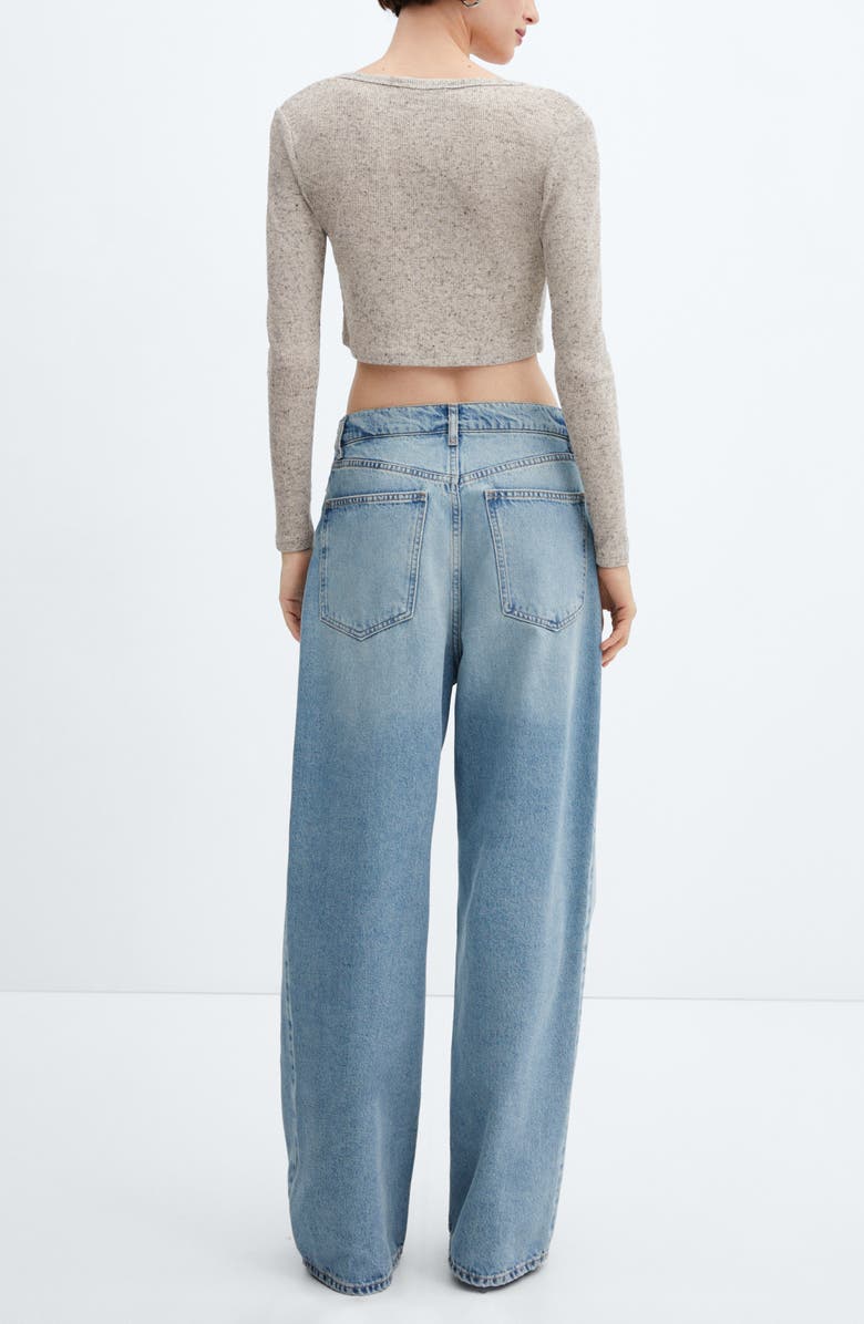 MANGO Crop Cardigan, Alternate, color, 