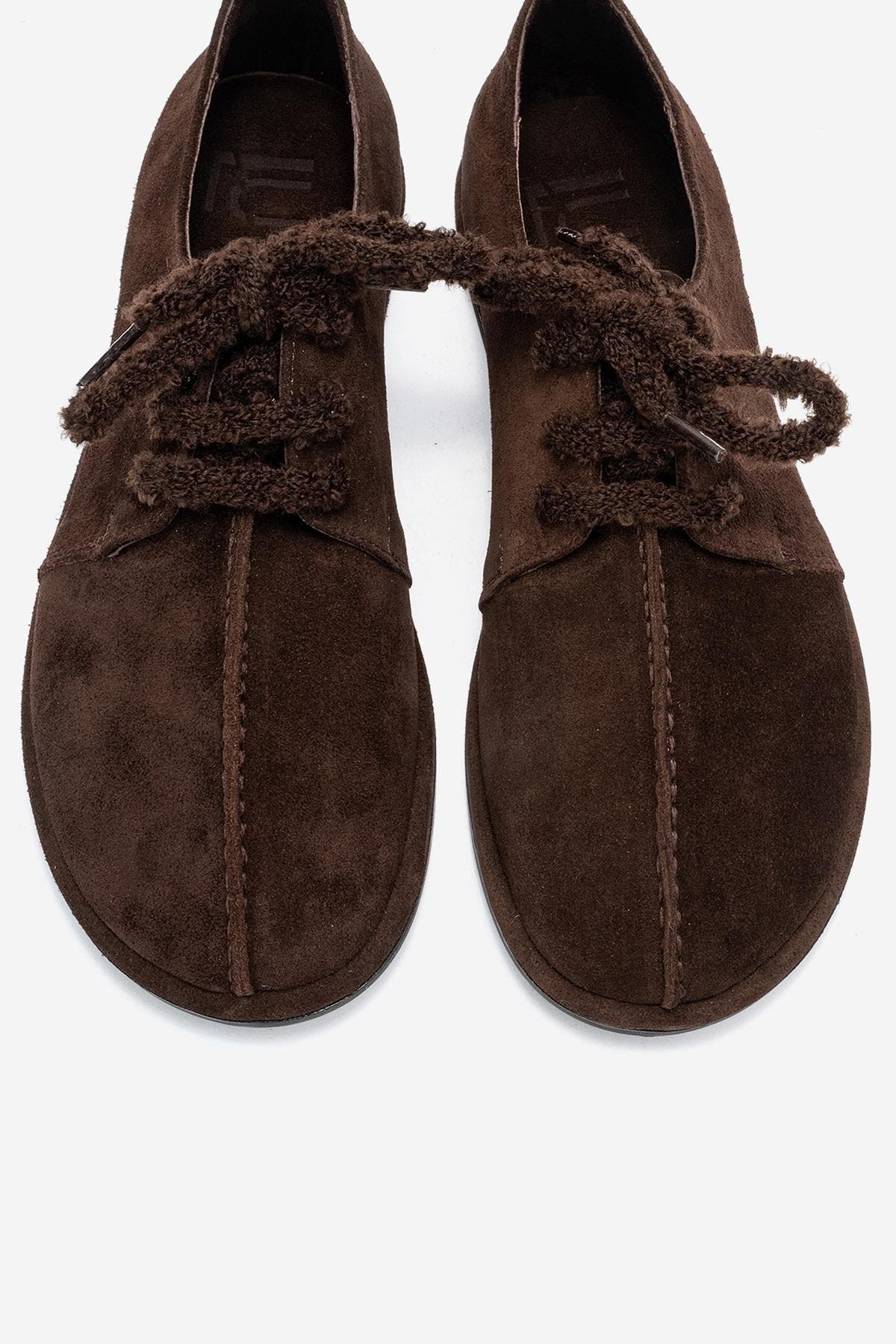 Denora Leather Lace Up Shoes, Alternate, color, Brown Suede Leather