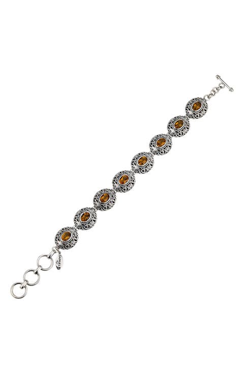 Stone Station Bracelet
