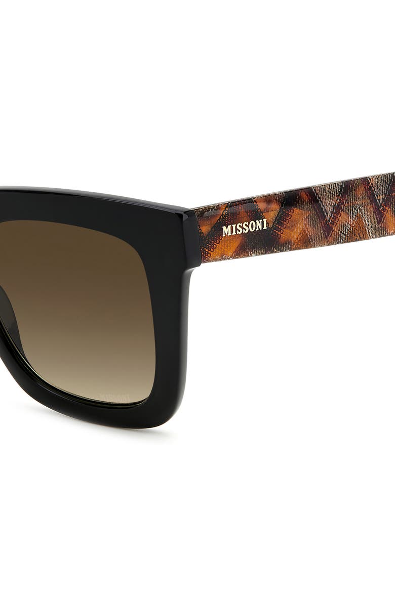 Missoni 52mm Square Sunglasses, Alternate, color,