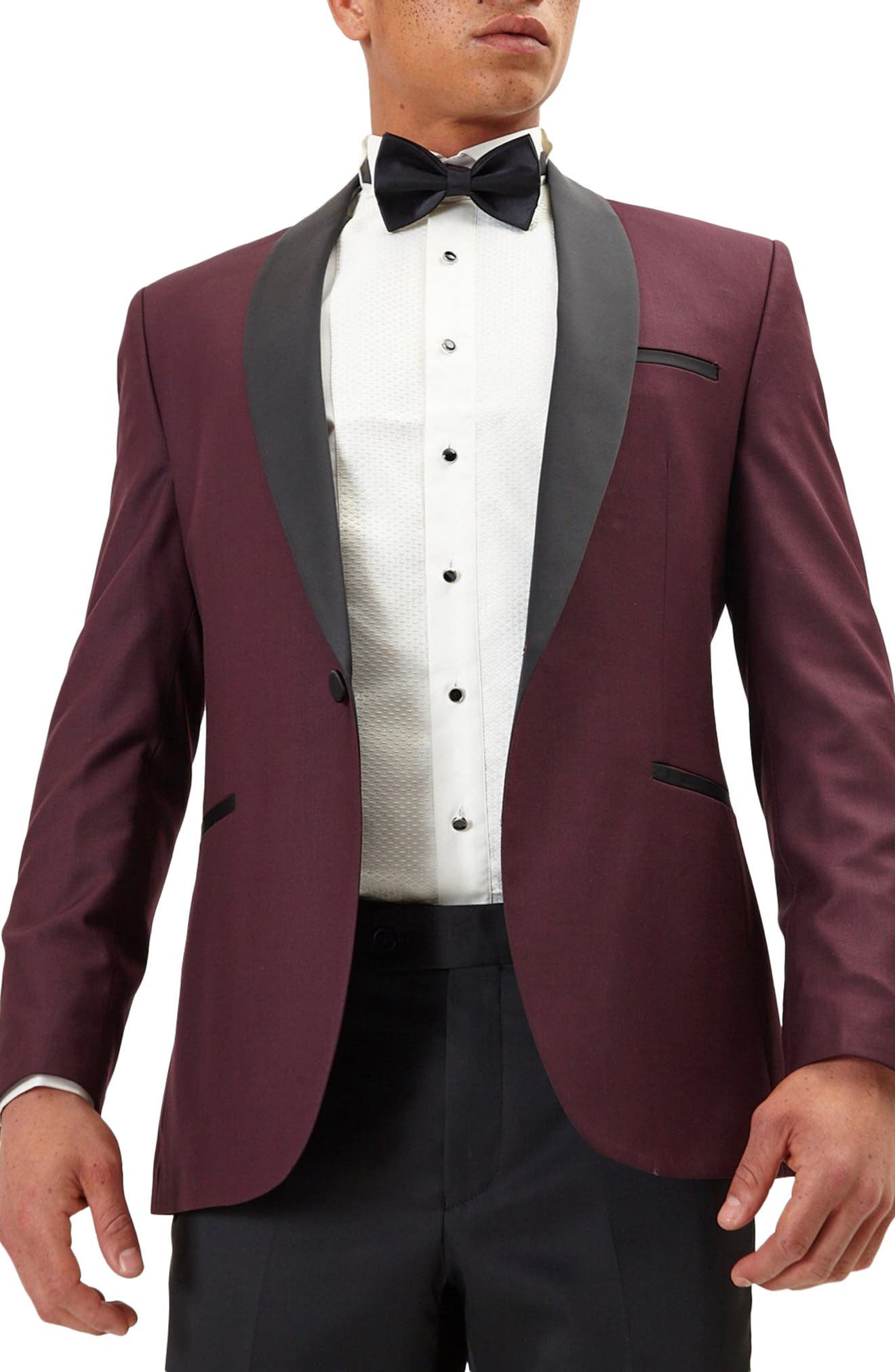 selected BURGUNDY