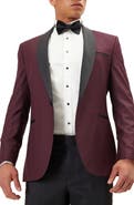 RON TOMSON Shawl Lapel Two-Tone Tuxedo Jacket