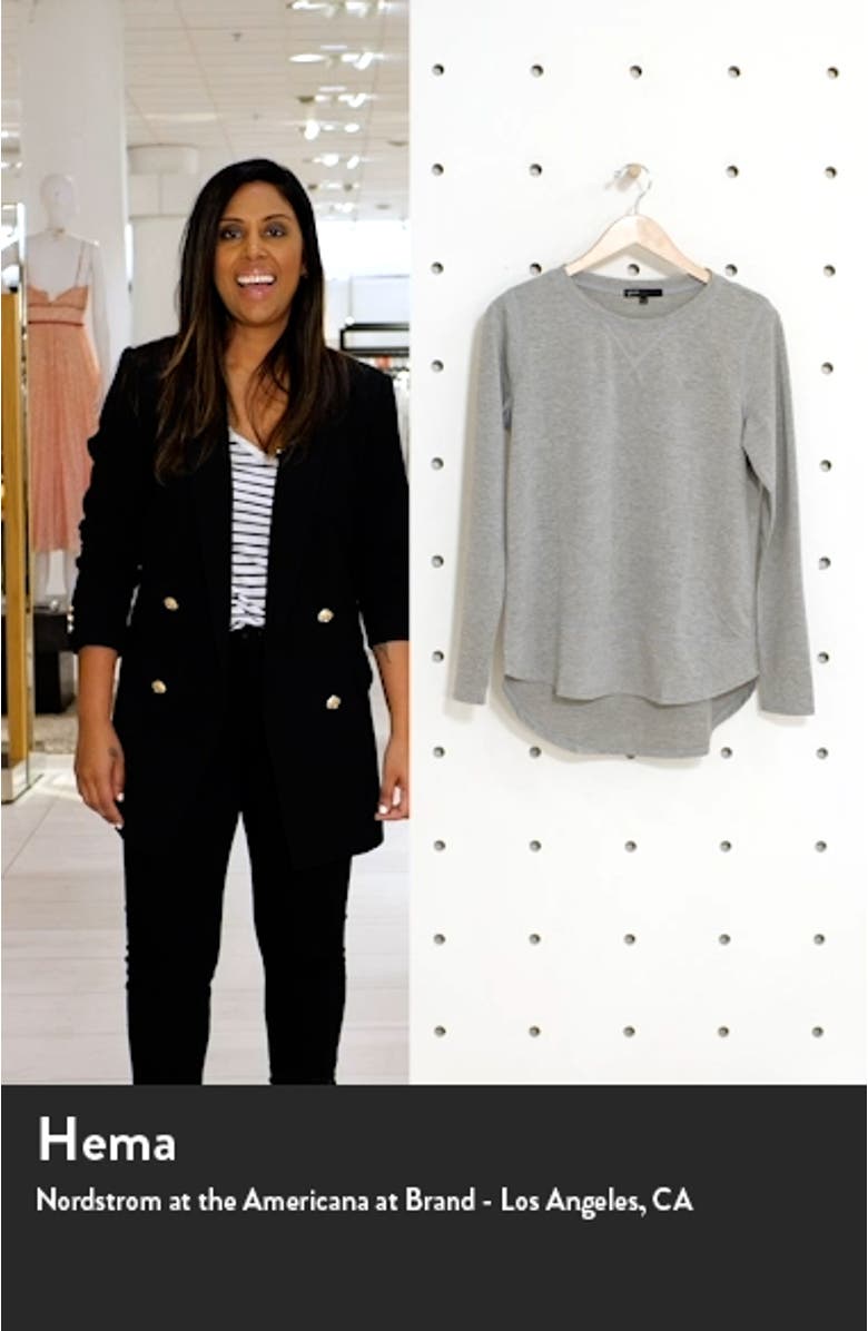 Shirttail Sweatshirt, sales video thumbnail