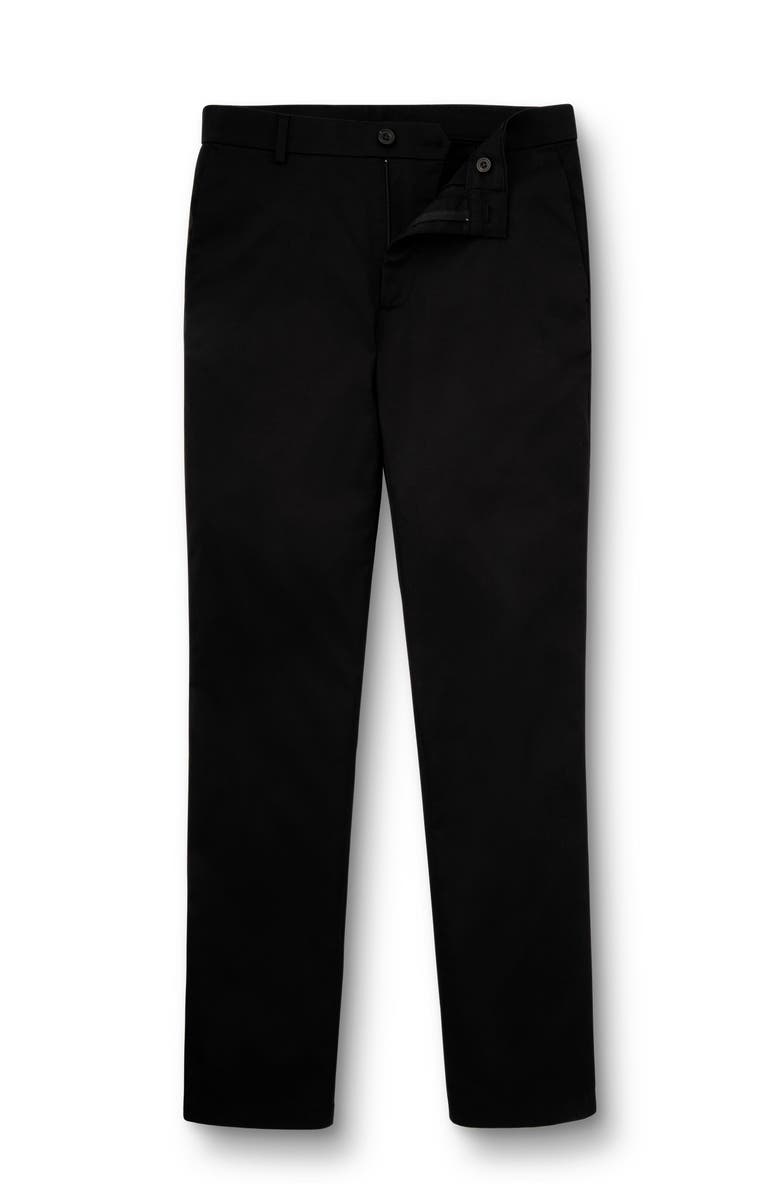 Charles Tyrwhitt Performance Chinos, Alternate, color, Black