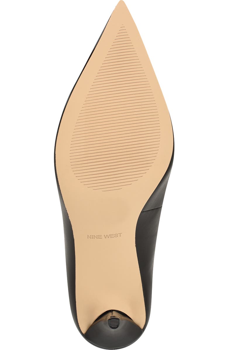 Nine West Verra Pointed Toe Mule, Alternate, color, Black
