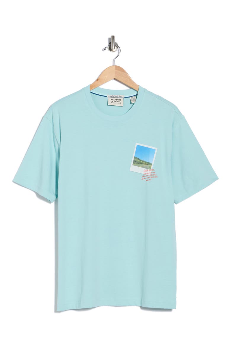 Cotton Graphic T-Shirt, Alternate, color, CANAL BLUE