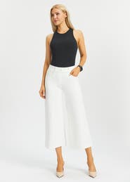 Betabrand 7 Pocket DPYP Dress Pant Yoga Pant Crop Wide