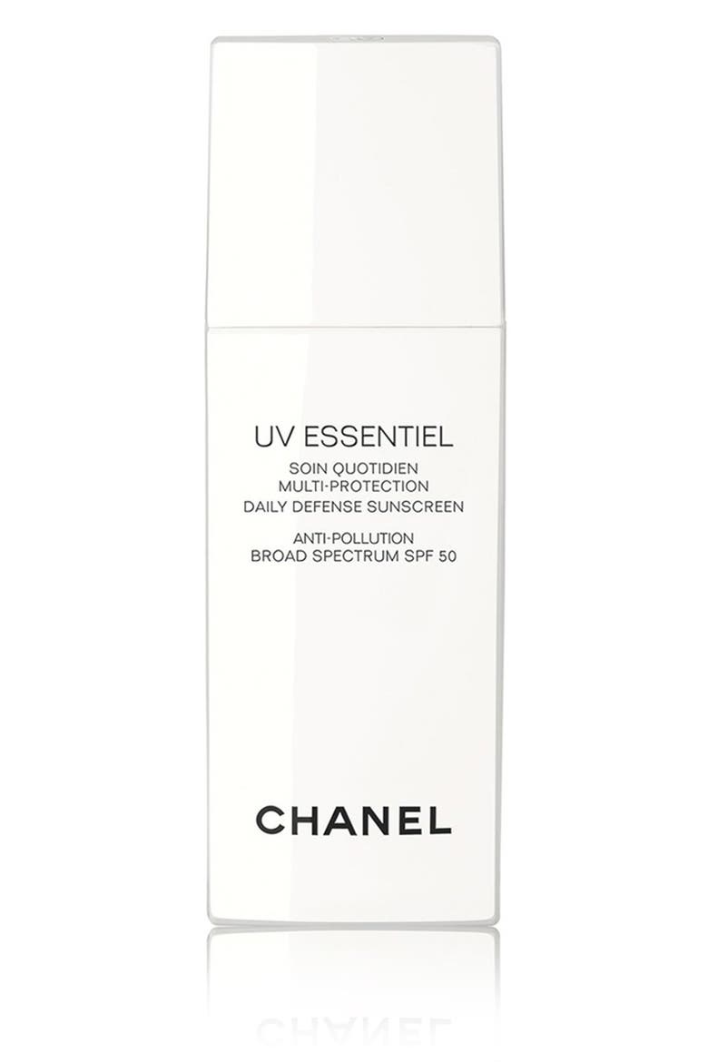UV ESSENTIEL 
Multi-Protection Daily Defense Sunscreen Anti-Pollution Broad Spectrum SPF 50, Main, color, NO COLOR