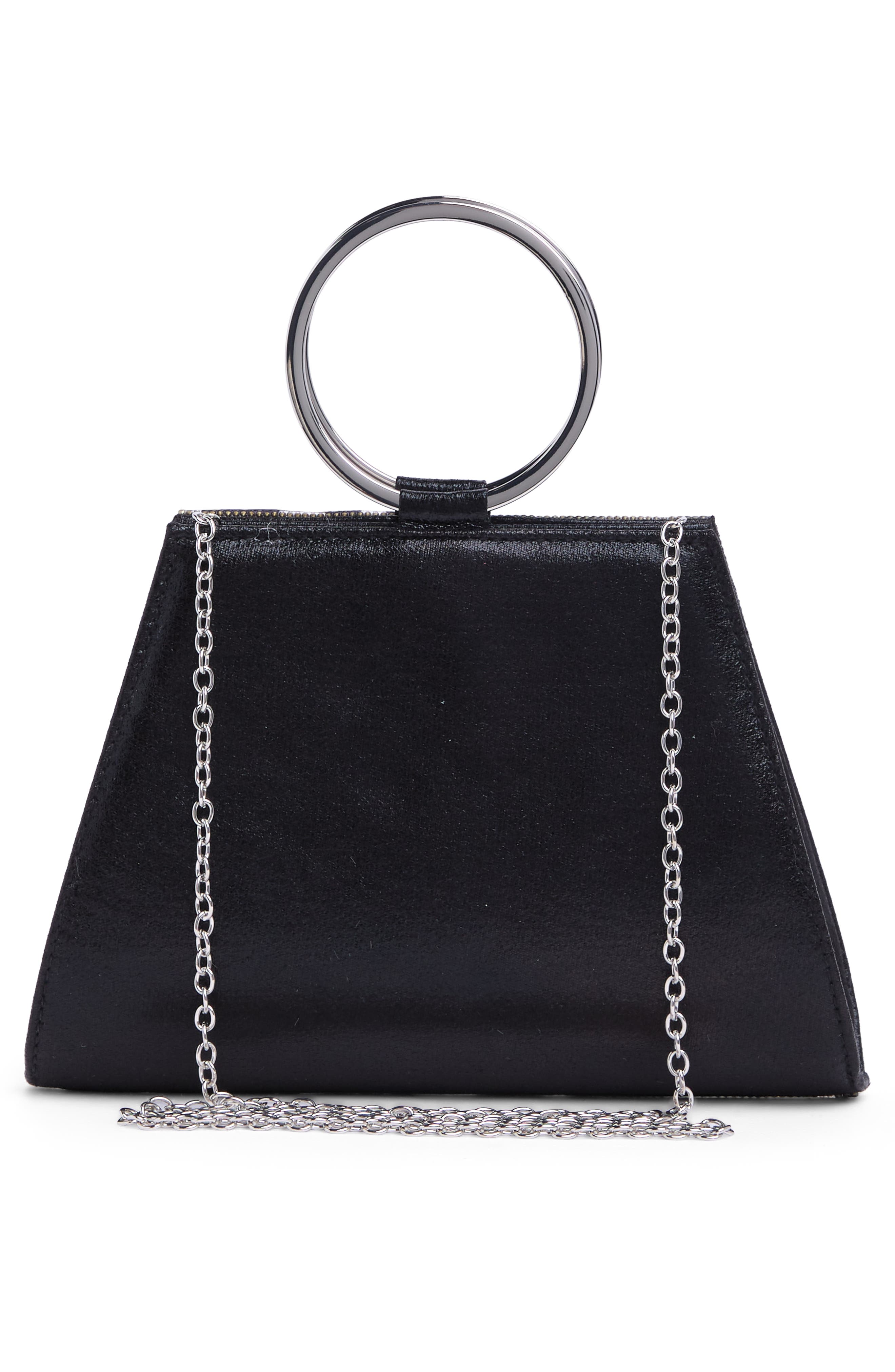 Jessica McClintock Brynn Ring Top Evening Clutch, Alternate, color, 