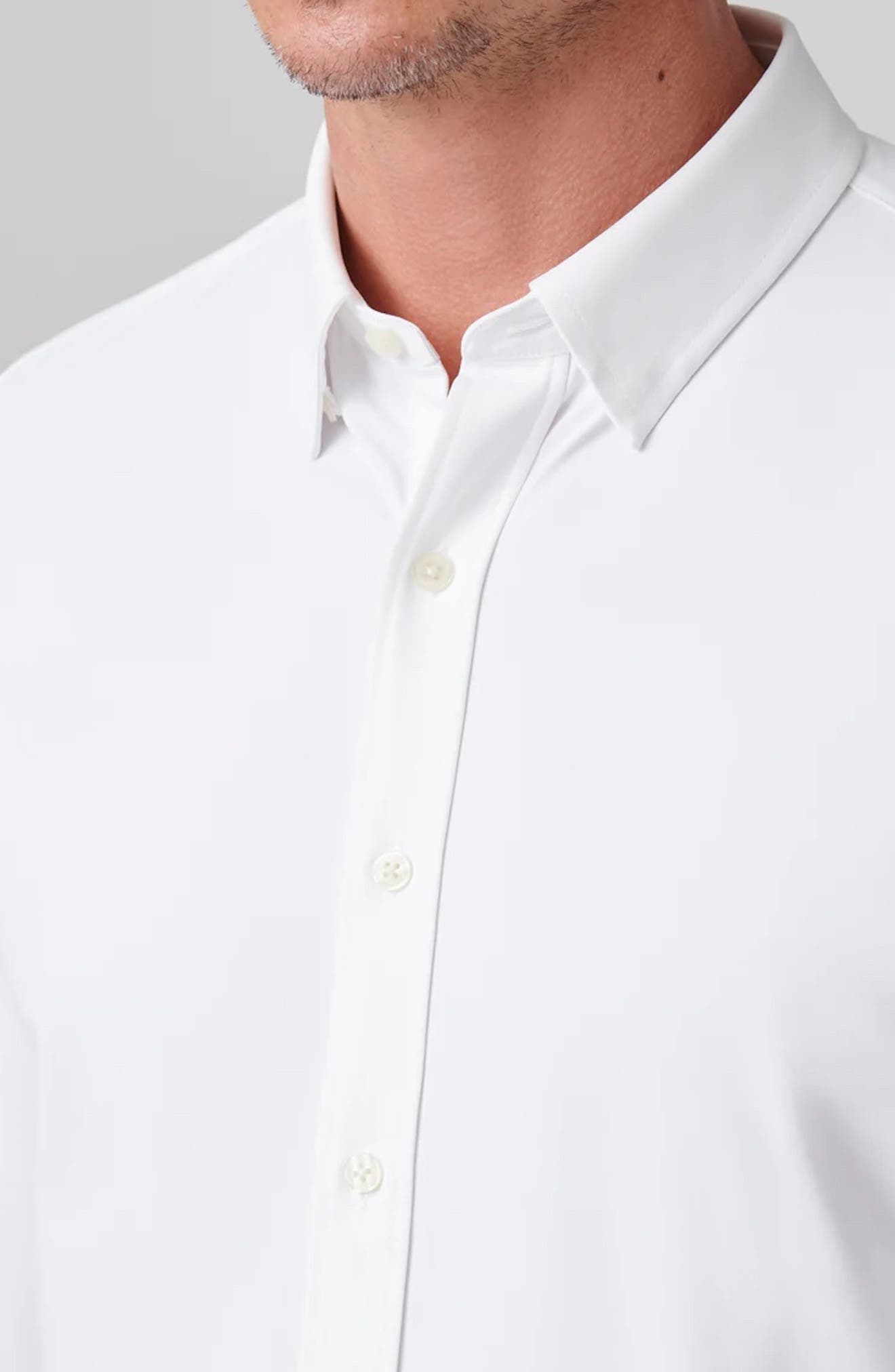 Commuter Classic Fit Stretch Button-Up Shirt - image 4