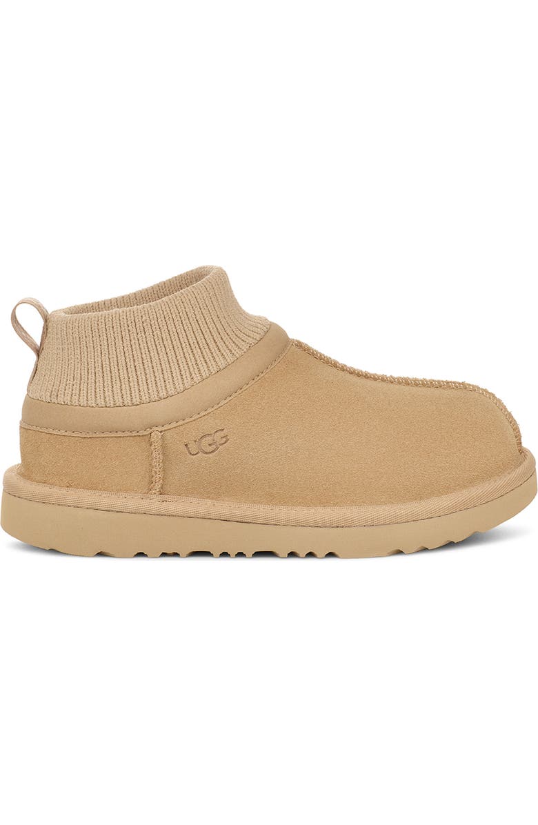 UGG<sup>®</sup> KIds' Classic Ultra Stretch Mini Boot, Alternate, color, Mustard Seed