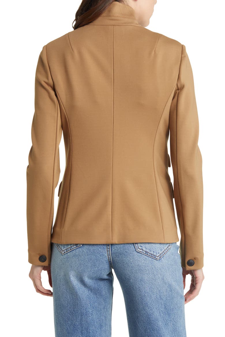 Slade Ponte Blazer, Alternate, color, CAMEL