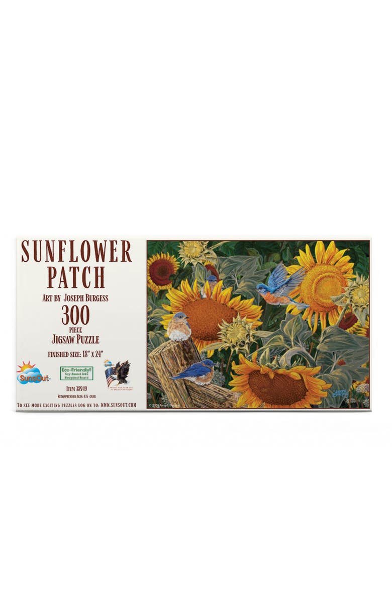 Sunsout Sunflower Patch 300 piece Jigsaw Puzzle for Adults, Alternate, color, Multicolor