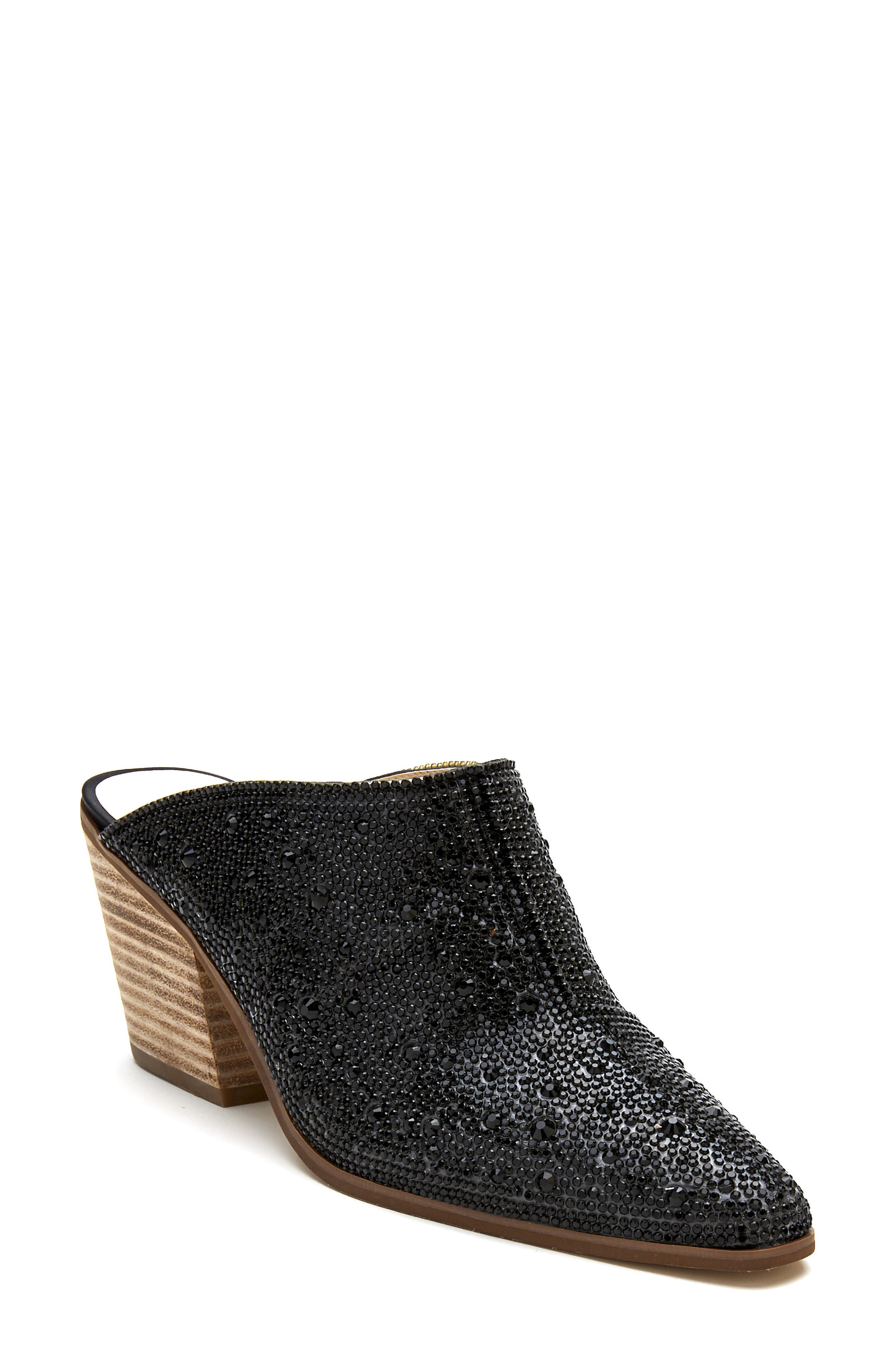 Matisse Gatsby Rhinestone Pointed Toe Mule, Main, color, 