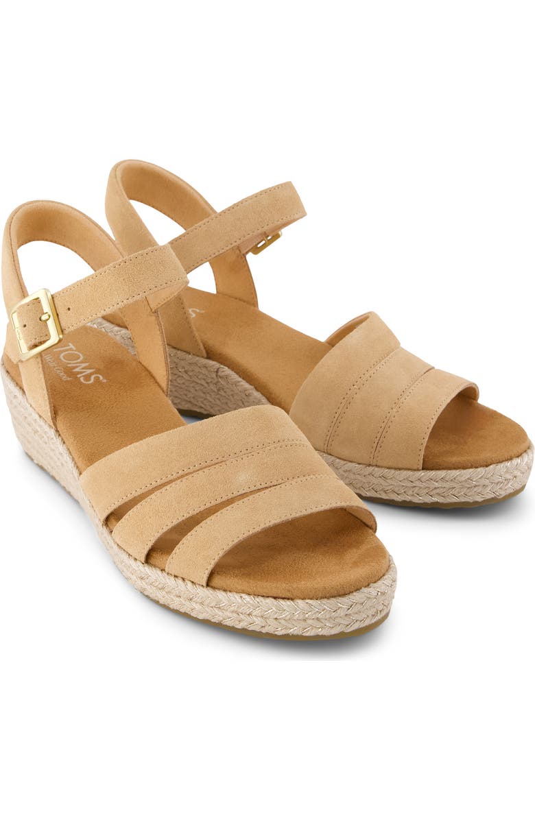 TOMS Julia Wedge Sandal, Alternate, color,
