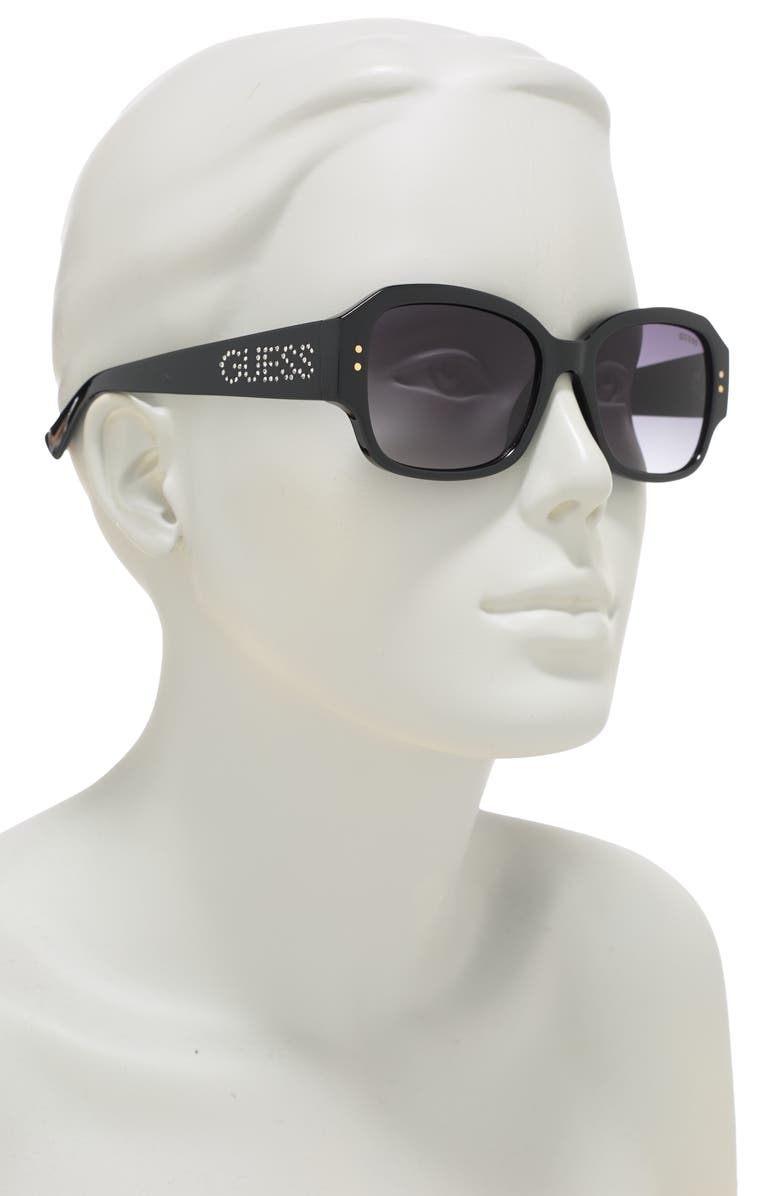 GUESS 54mm Square Sunglasses, Alternate, color,