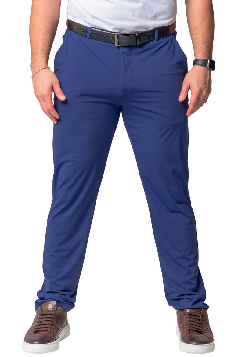 Sun Navy Slim Fit Pants, Main, color, BLUE