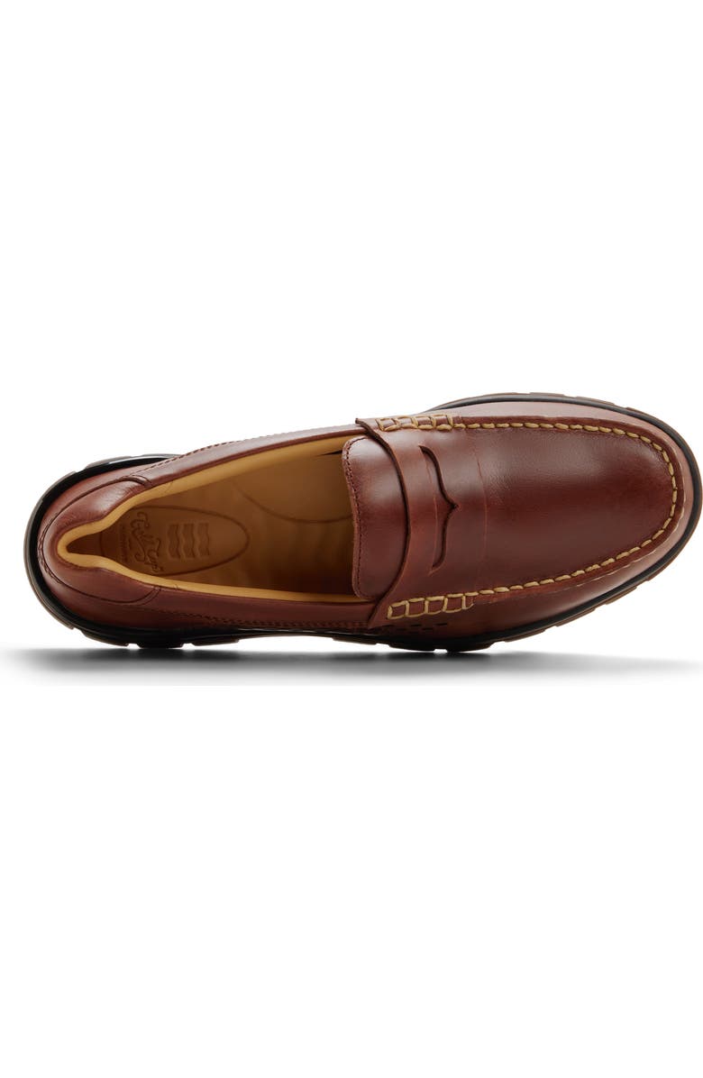 Sperry Gold Cup Billfish Penny Loafer, Alternate, color, Dark Red Brown