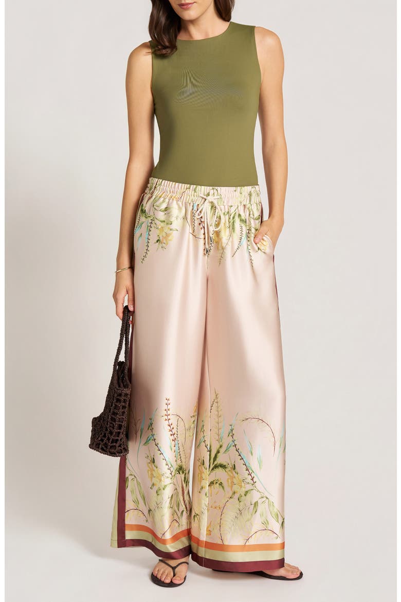Kalari Wide Leg Pants, Alternate, color, NATURAL
