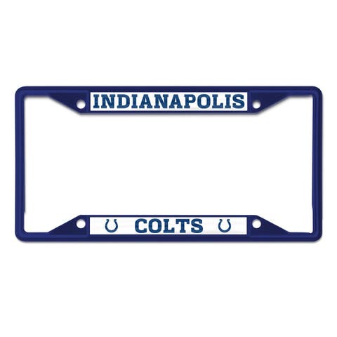 Indianapolis Colts Chrome Color License Plate Frame