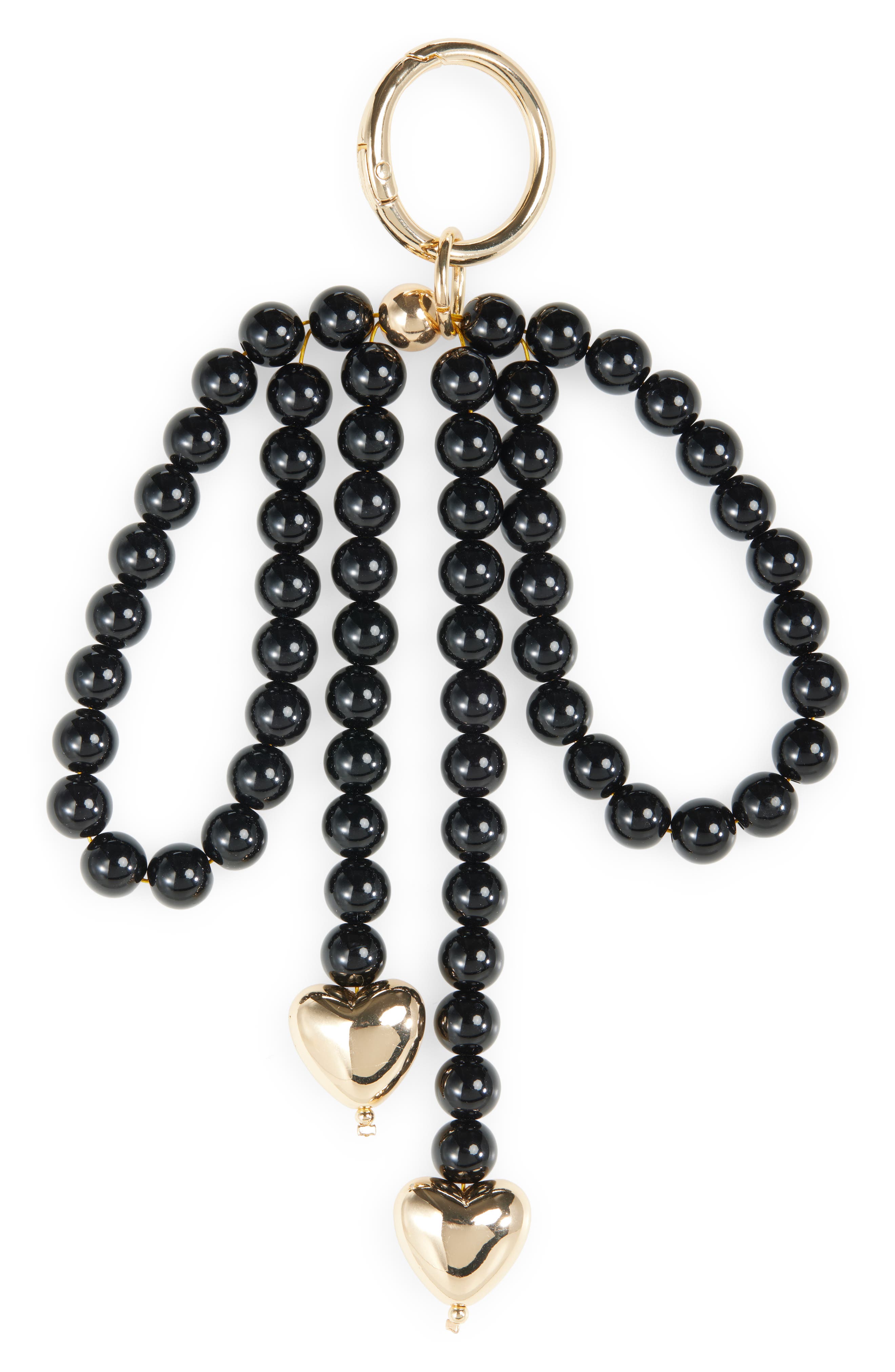 Leith Beaded Bow Bag Charm