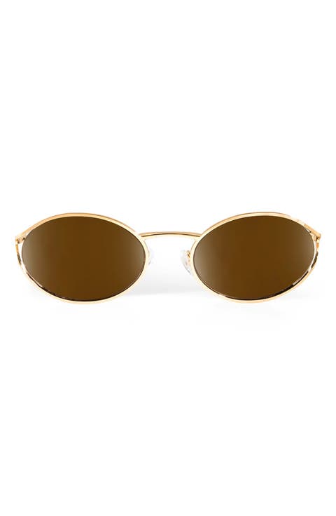 54mm Zozo Oval Sunglasses