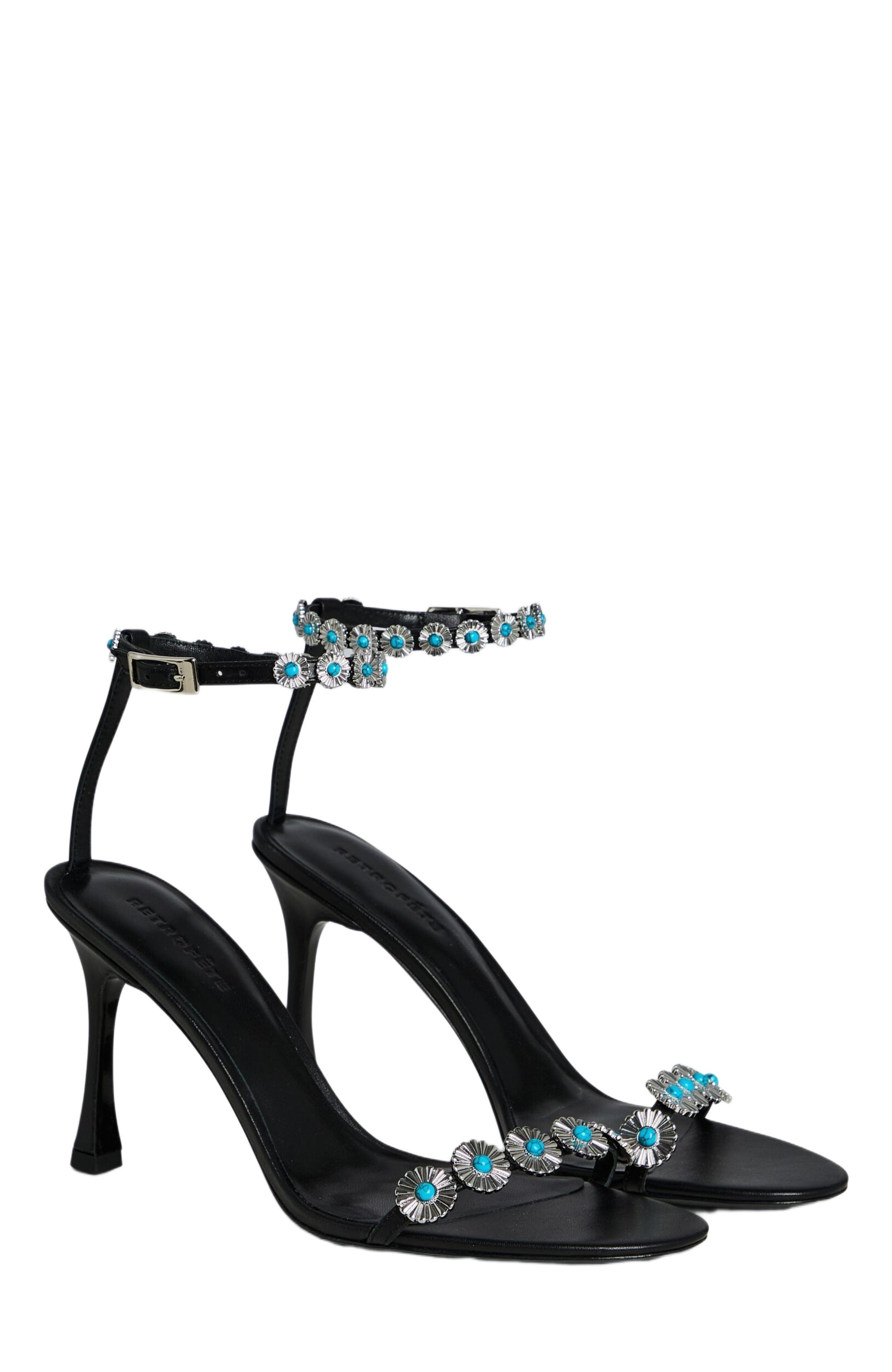 Retrofête Felice Embellished Heel, Alternate, color, 