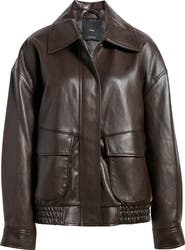 MANGO Marti Faux Leather Jacket
