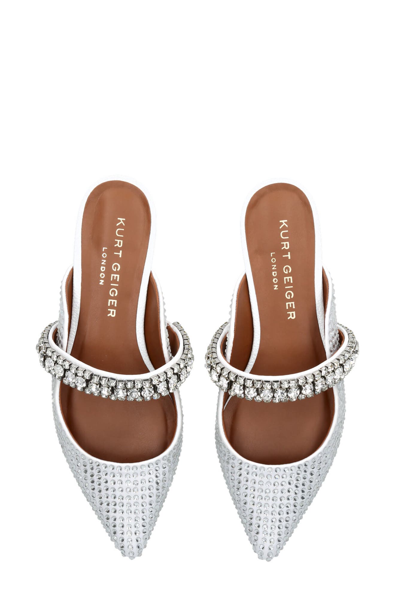 Kurt Geiger London Princely Crystal Embellished Mule, Alternate, color, 