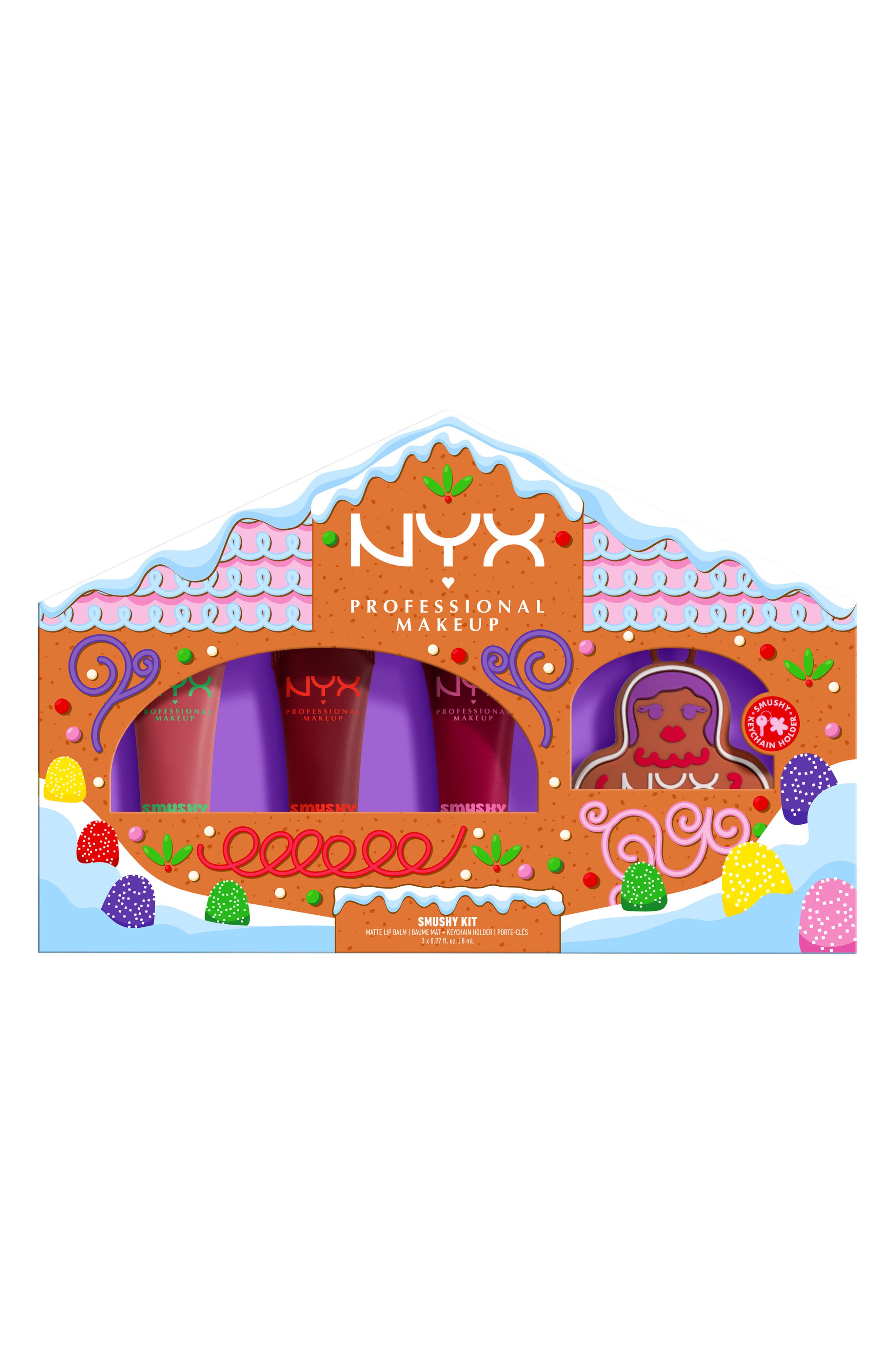 NYX PROFESSIONAL MAKEUP Smushy 3-Piece Matte Lip Balm Kit