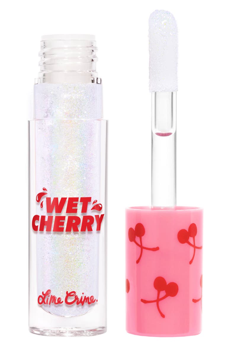 Wet Cherry Lip Gloss, Main, color, DISCO CHERRY