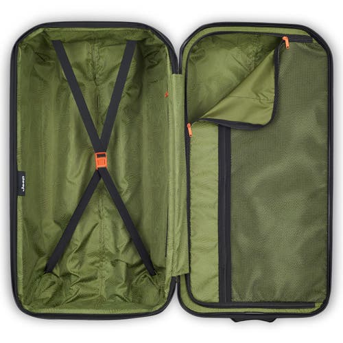 Jeep Jh003b Checked-large 30 Inch Hardside Expandable Luggage With Two Wheels In Black